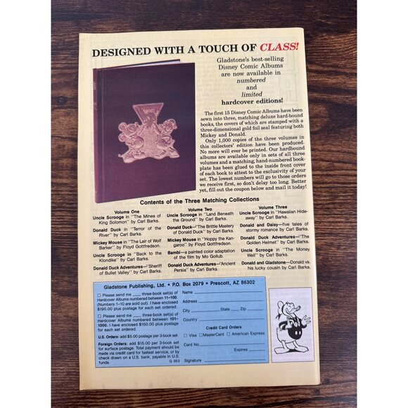 Gladstone Donald Duck Comic #278 Vintage March 1990 Special Issue Bagged Boarded - Picture 4 of 6